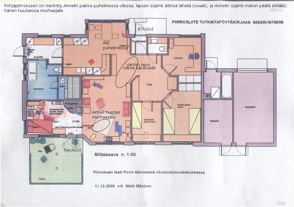 Asunnon pohjapiirros